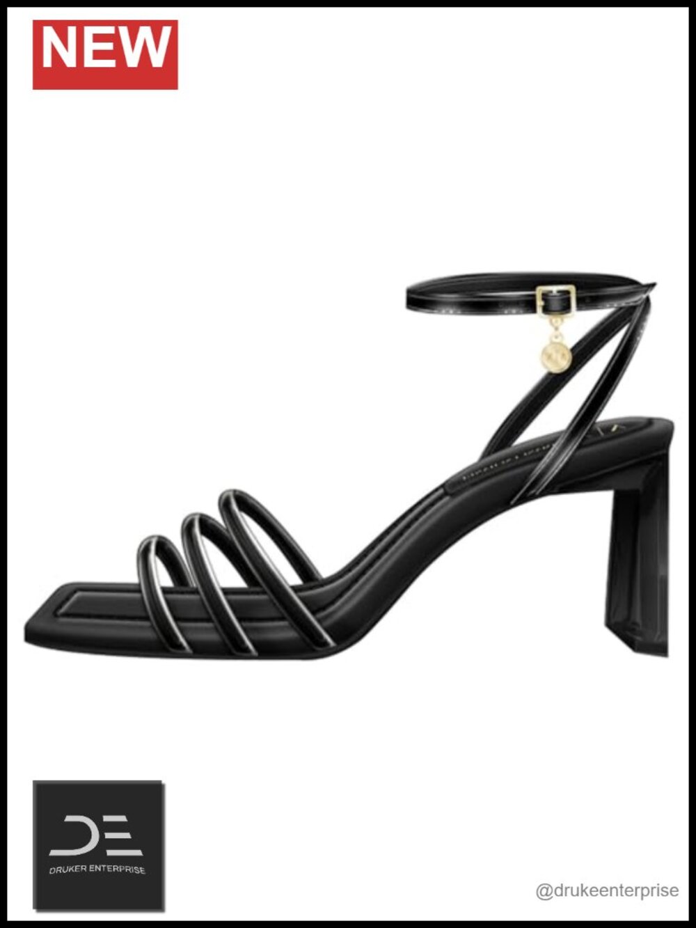 Armani Exchange Dalia Heel Women's Block Heel Sandal